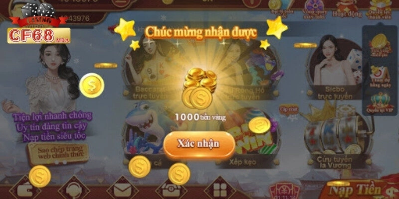 Khuyến Mãi CF68 - Cập Nhật Mã Thưởng Hot Nhất Tại Nhà Cái