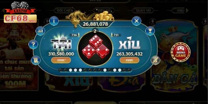Tài Xỉu Online - Kinh Nghiệm Bất Bại Tại CF68