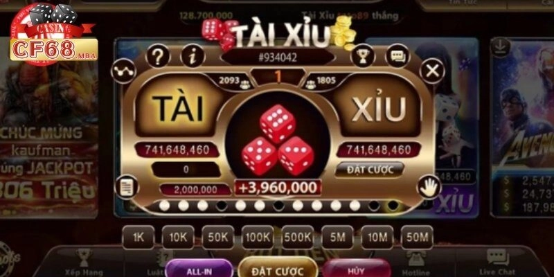 Tài Xỉu Online - Kinh Nghiệm Bất Bại Tại CF68